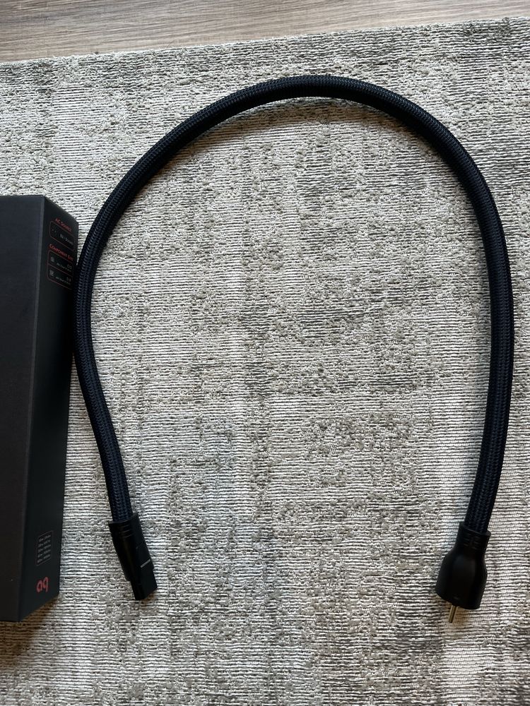 Cabo de Corrente AudioQuest Monsoon 1 m – High-End p/ Áudio Hi‑Fi