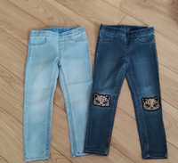 Legginsy jeansy h&m 104