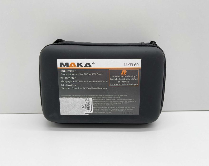 Multimetr cyfrowy MKEL60 – 6000 zliczeń, True RMS