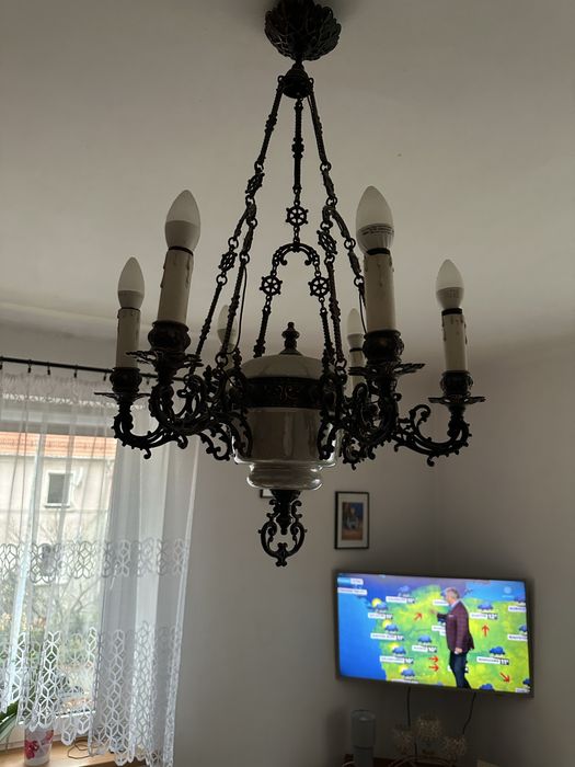 Stary Zyrandol Vintage prl