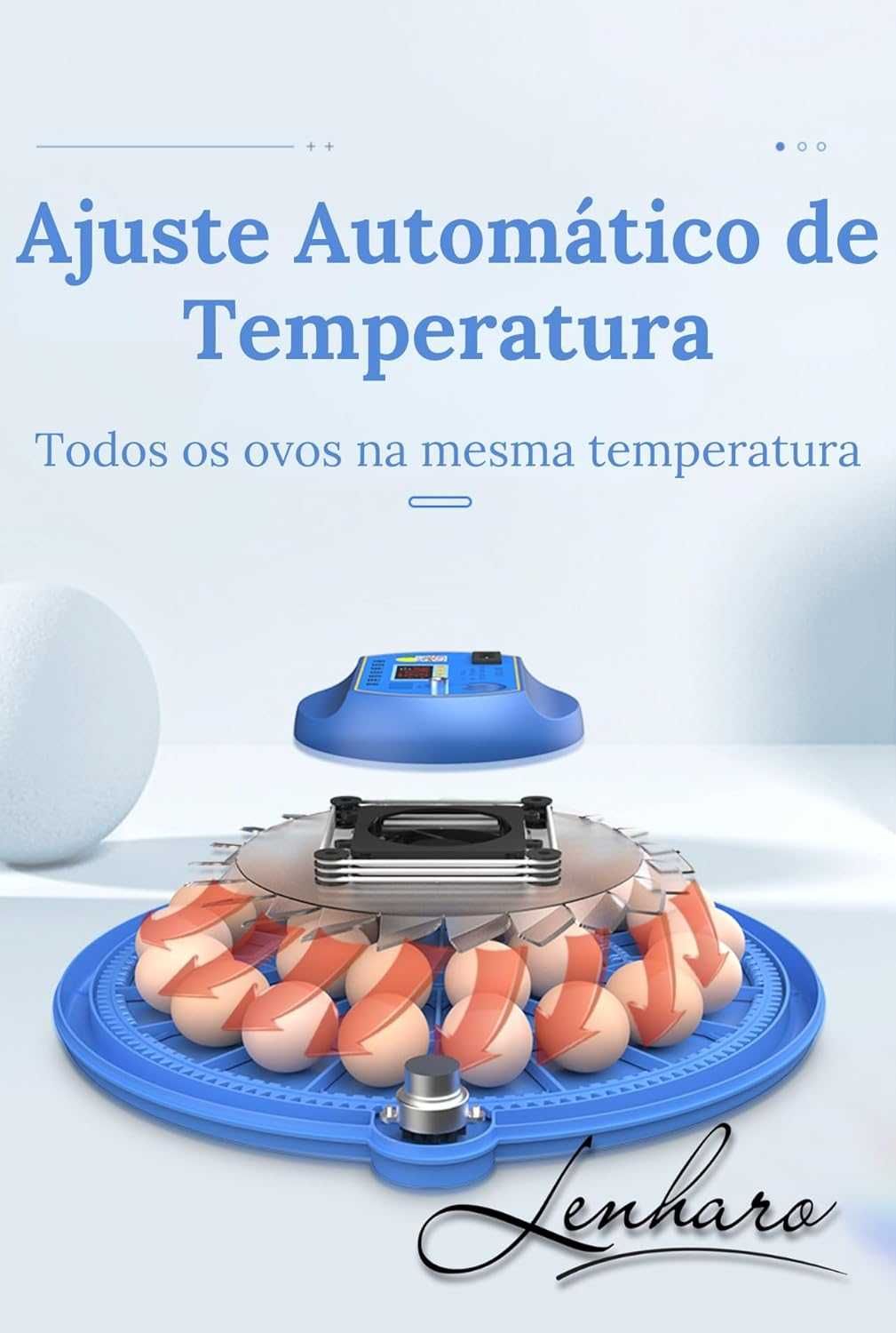 Chocadeira / Incubadora de 33 de Pássaros Ovos NOVA - Disponibilidade