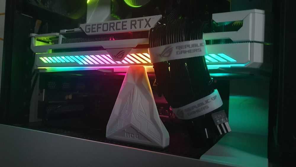 Подставка для видеокарты RTX GTX Geforce Gigabyte Asus Msi ROG TUF Ti