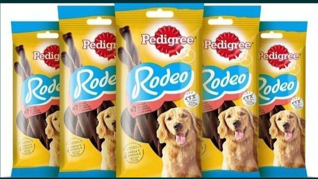 Zestaw 12 sztuk przysmaka dla psa Pedigree Rodeo 123g z wołowiną Okazj