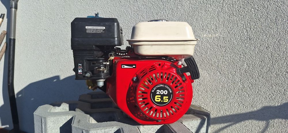 Silnik spalinowy 196cc nieużywany agregat glebogryzarka