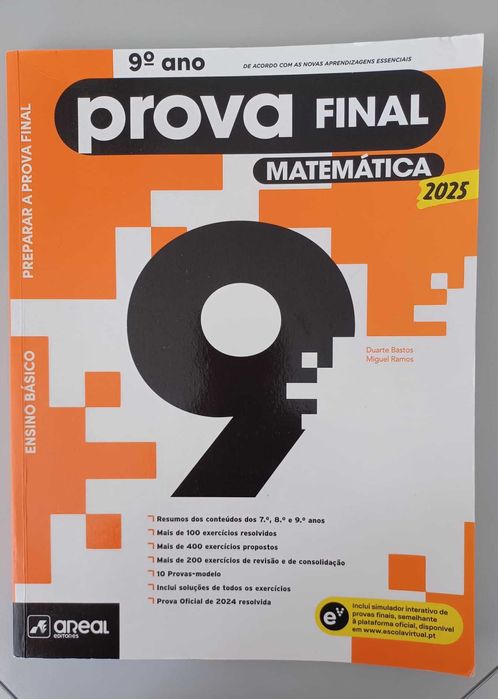 Prova final 9º ano - Matemática 2025
