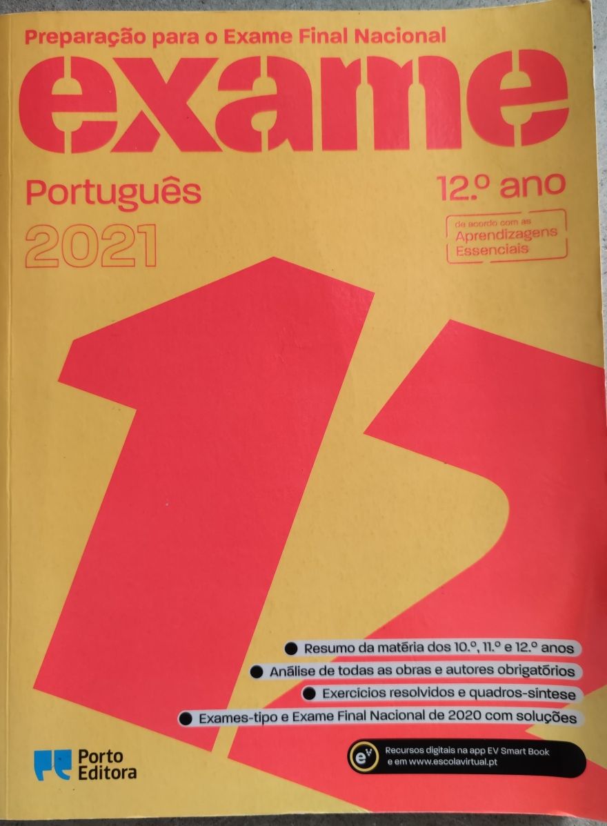 Preparação para Exame Final Nacional - Português  12 ° Ano