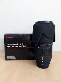 Sigma 70-200mm F2.8 II APO EX DG MACRO Nikon F