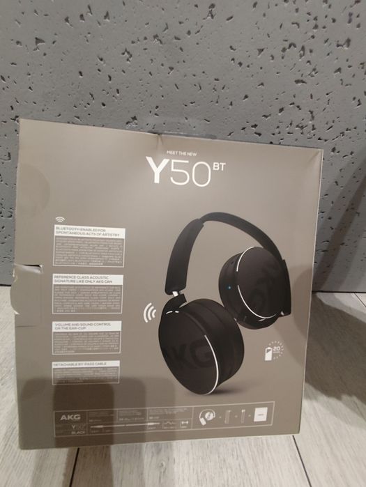 Słuchawki bezprzewodowe AKG Y50BT Nowe
