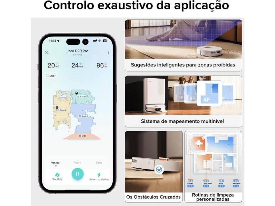 Robo aspirador p20 peo