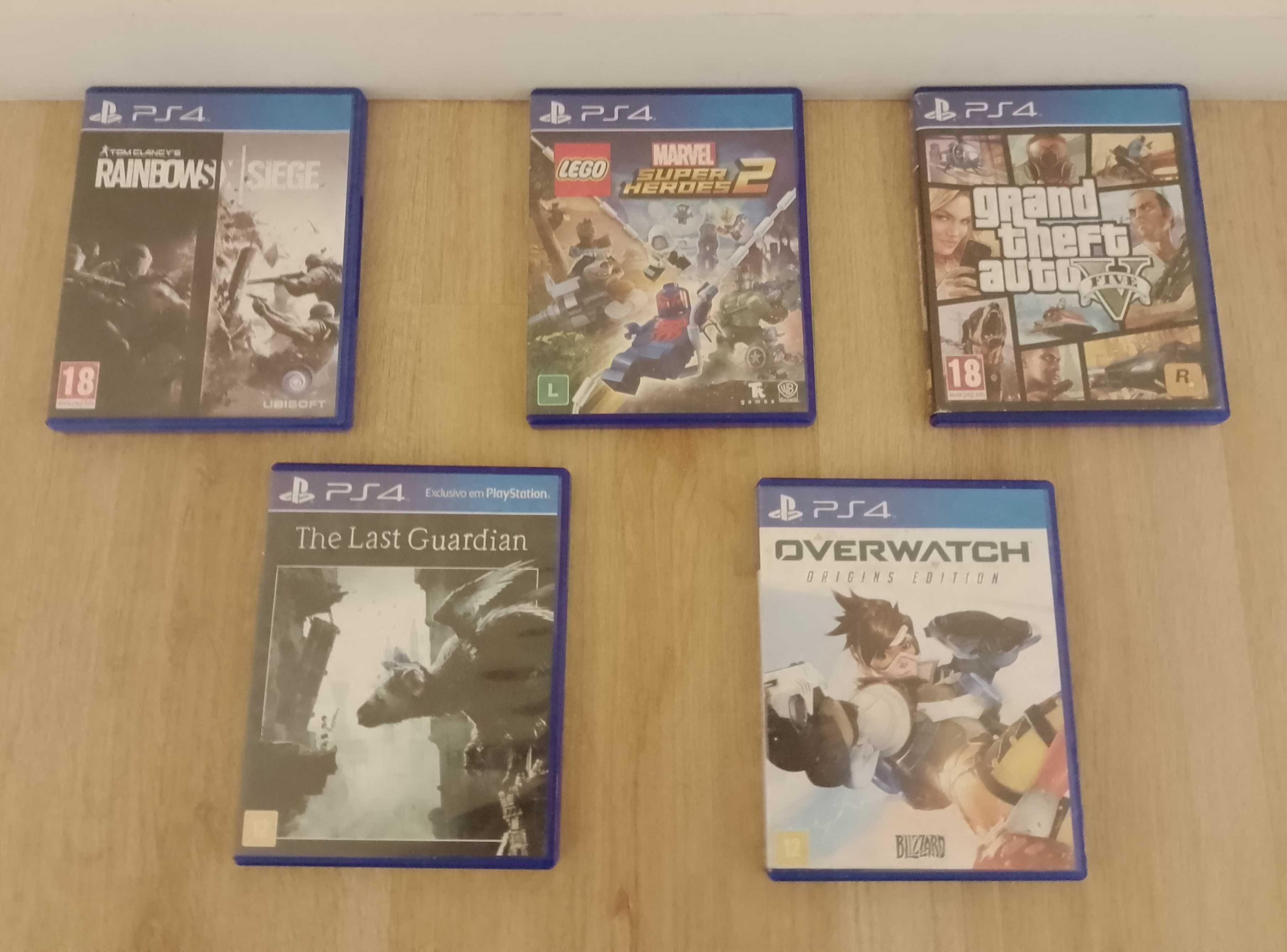 Pacote 4 Jogos PS4 Desde 5€ (Ver Descrição)