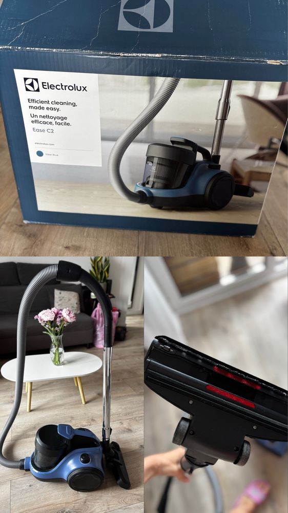 Odkurzacz bezworkowy Electrolux 4 koncowki stan idealny
