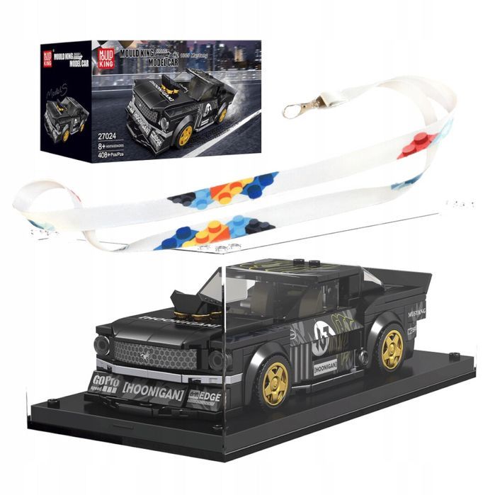 Klocki 408 el. Mustang sportowy gablota Mould King 27024