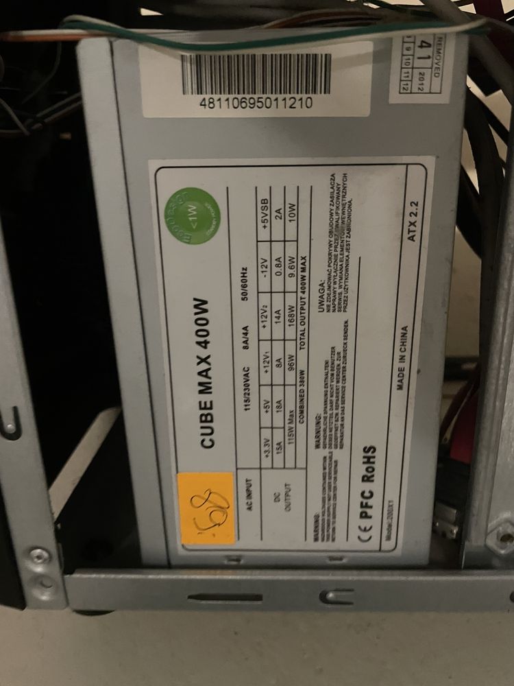 Skomputer stacjonarny, intel core i3, 6gb ram, DVD-W