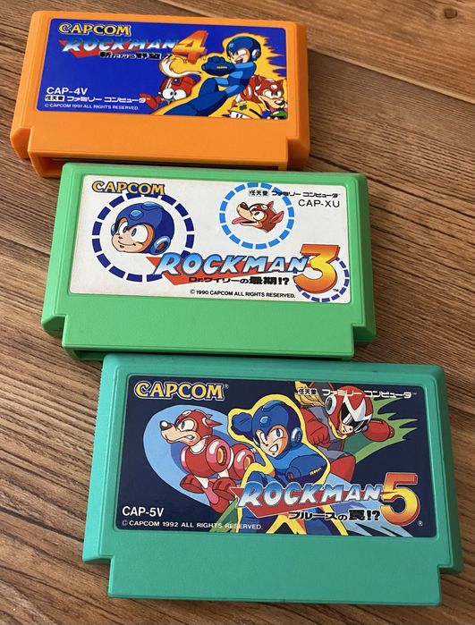 Nintendo Famicom: Duck Tales, Rockman, Kirby, Contra, Castlevania