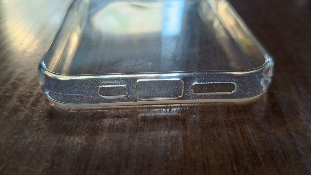 Селикованый чехол для смартфона , прозрачный