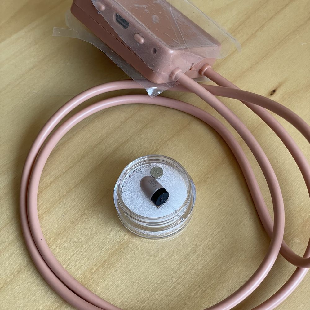 Mikrosłuchawka z pętlą indukcyjną Bluetooth na egzamin (TopPro BT-3)