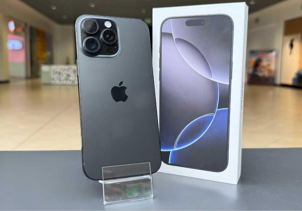 Apple IPhone 16 PRO MAX | 256 GB | Kondycja bateri 100% | SZKŁO GRATIS