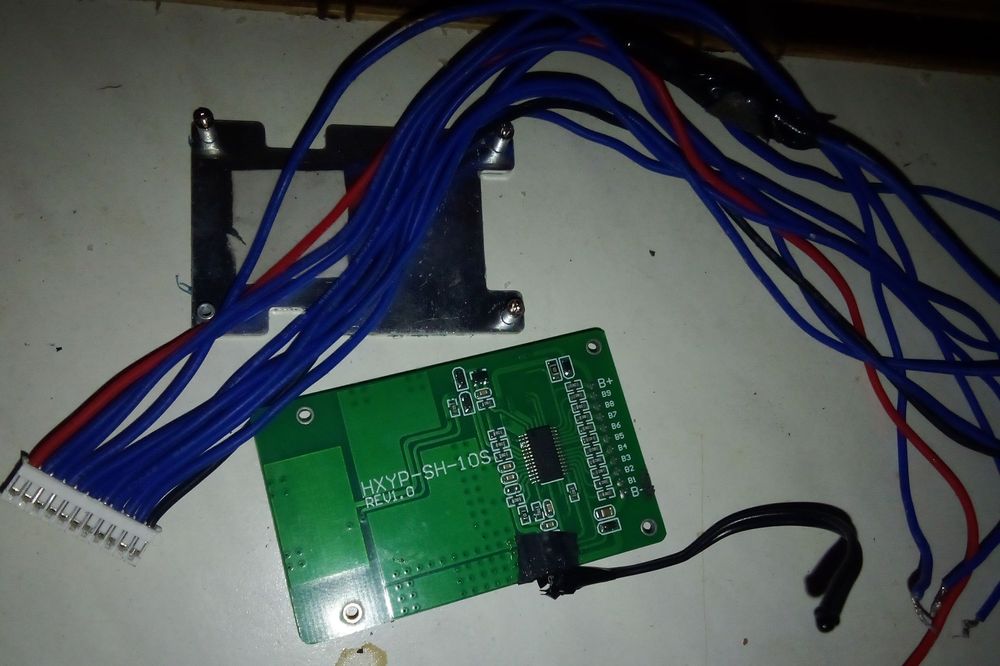 BMS БМС 10S  Li - ion плата захисту з балансуванням