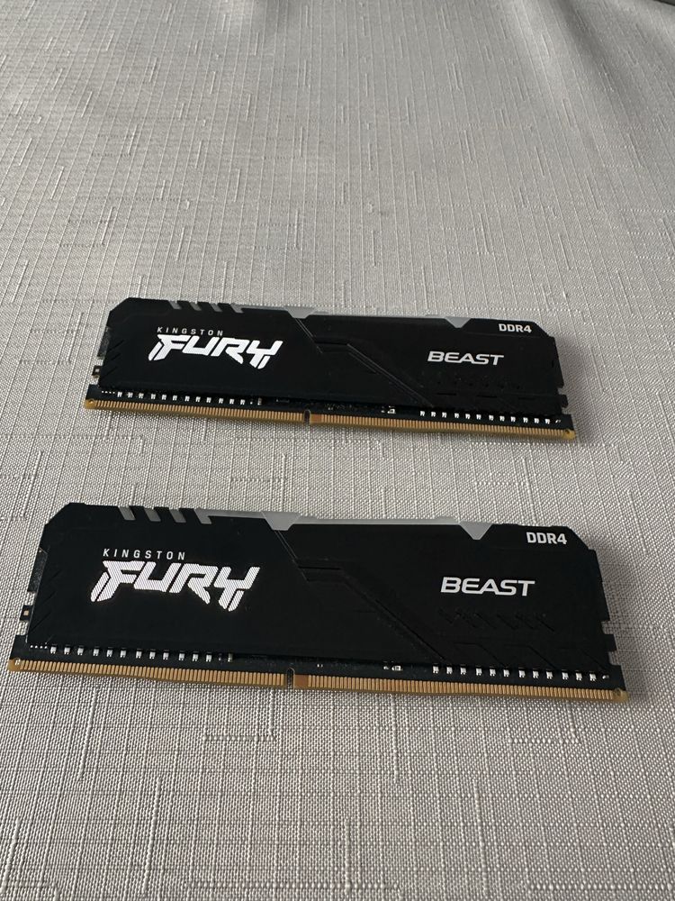 Kingston FURY Beast DDR4 16GB 3200MHz (2x8GB) RGB