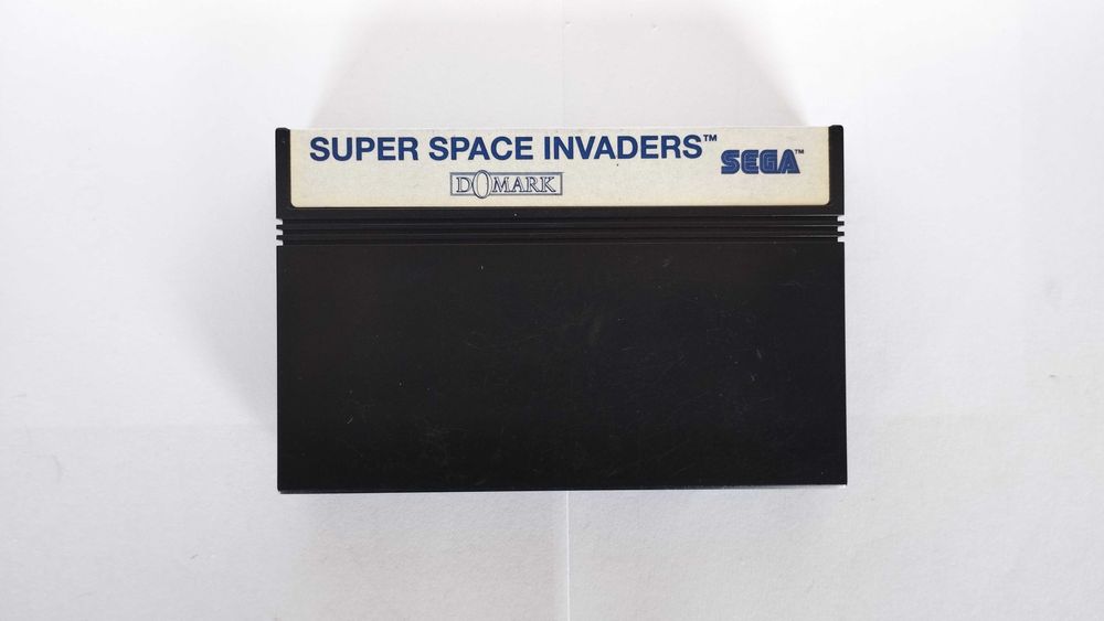 Sega Master System - Jogo Super Space Invaders (1990)