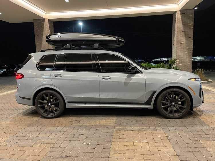 Поперечини на дах BMW Thule багажник бмв рейлінги планки бокс туле