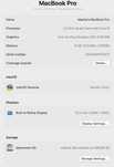 MacBook Pro 13. YEAR 2018, 8 GB RAM, 500 GB SSD