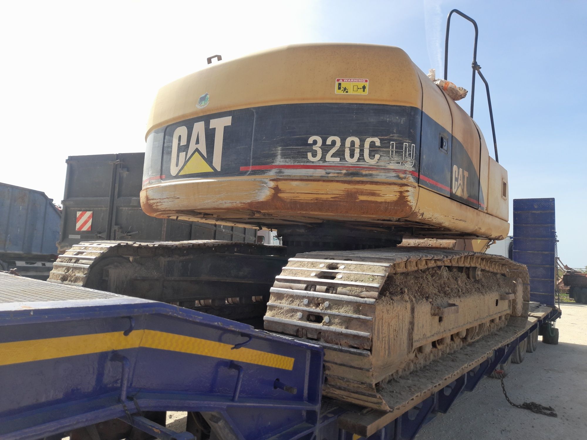 Caterpillar 320C UL ano 2004 engate da