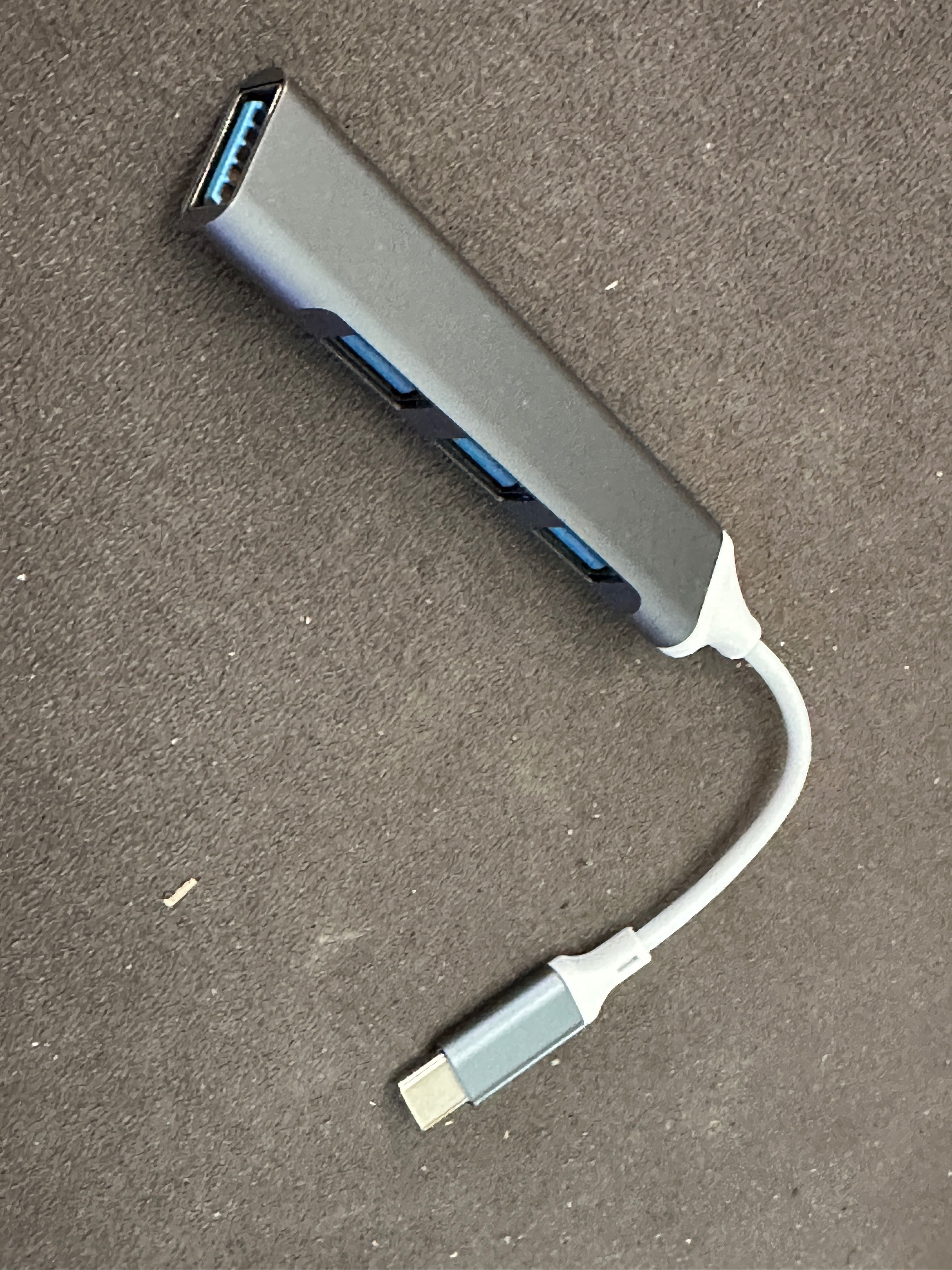 Hub - rozgałęziacz do laptopa/tabletu USB-C na 4xUSB-A nowy do Macbook