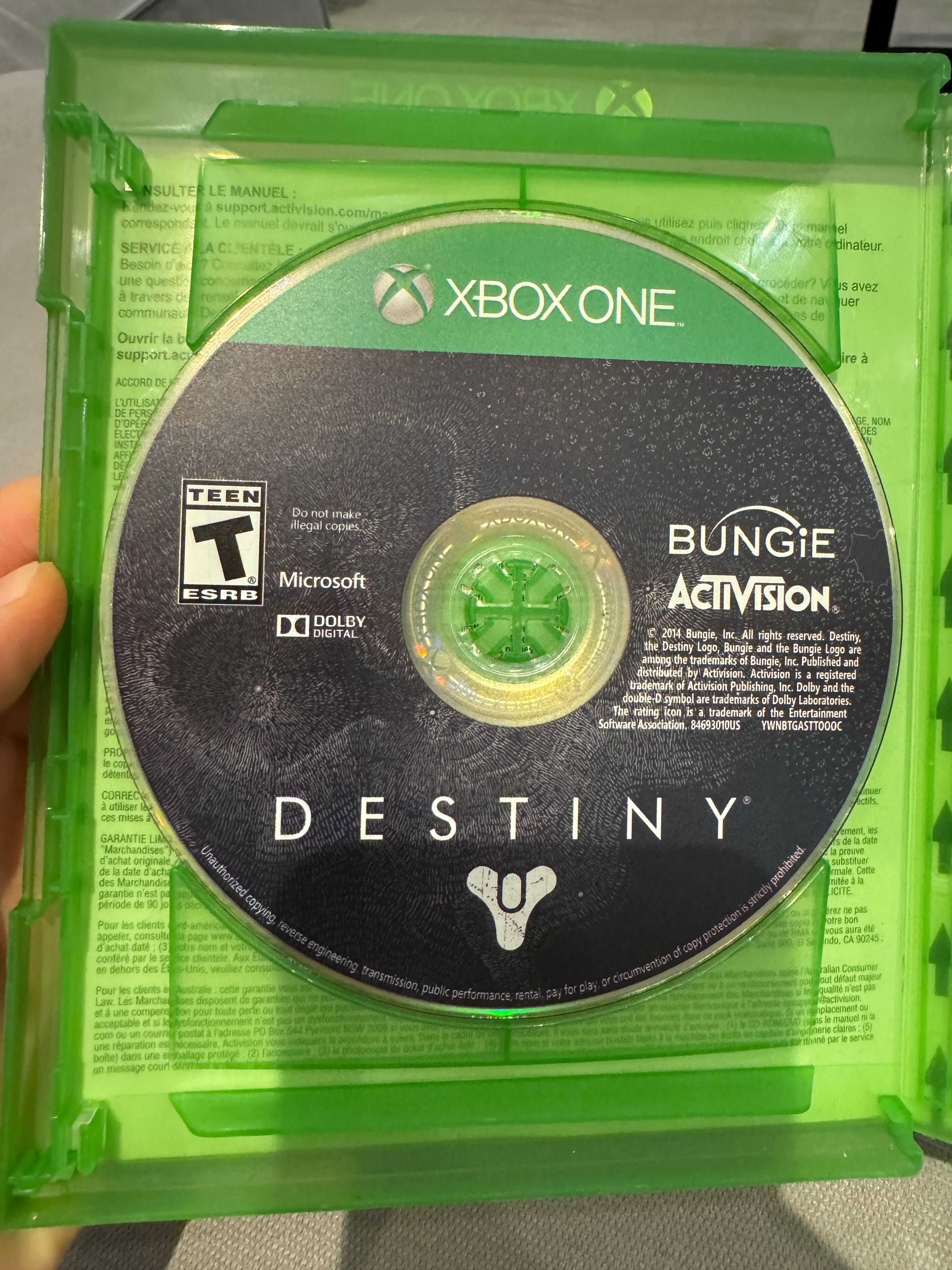 Xbox one destiny гра диск