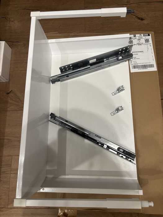 Szuflada biała MAXIMERA Ikea