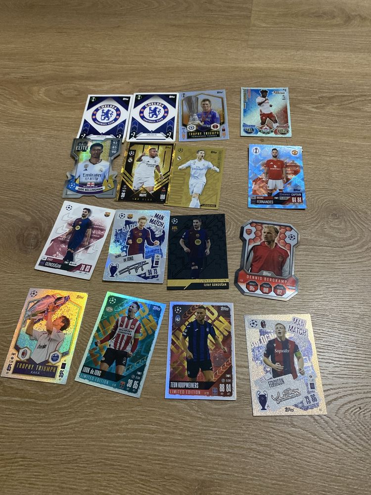 Cartas de futebol verdadeiras
