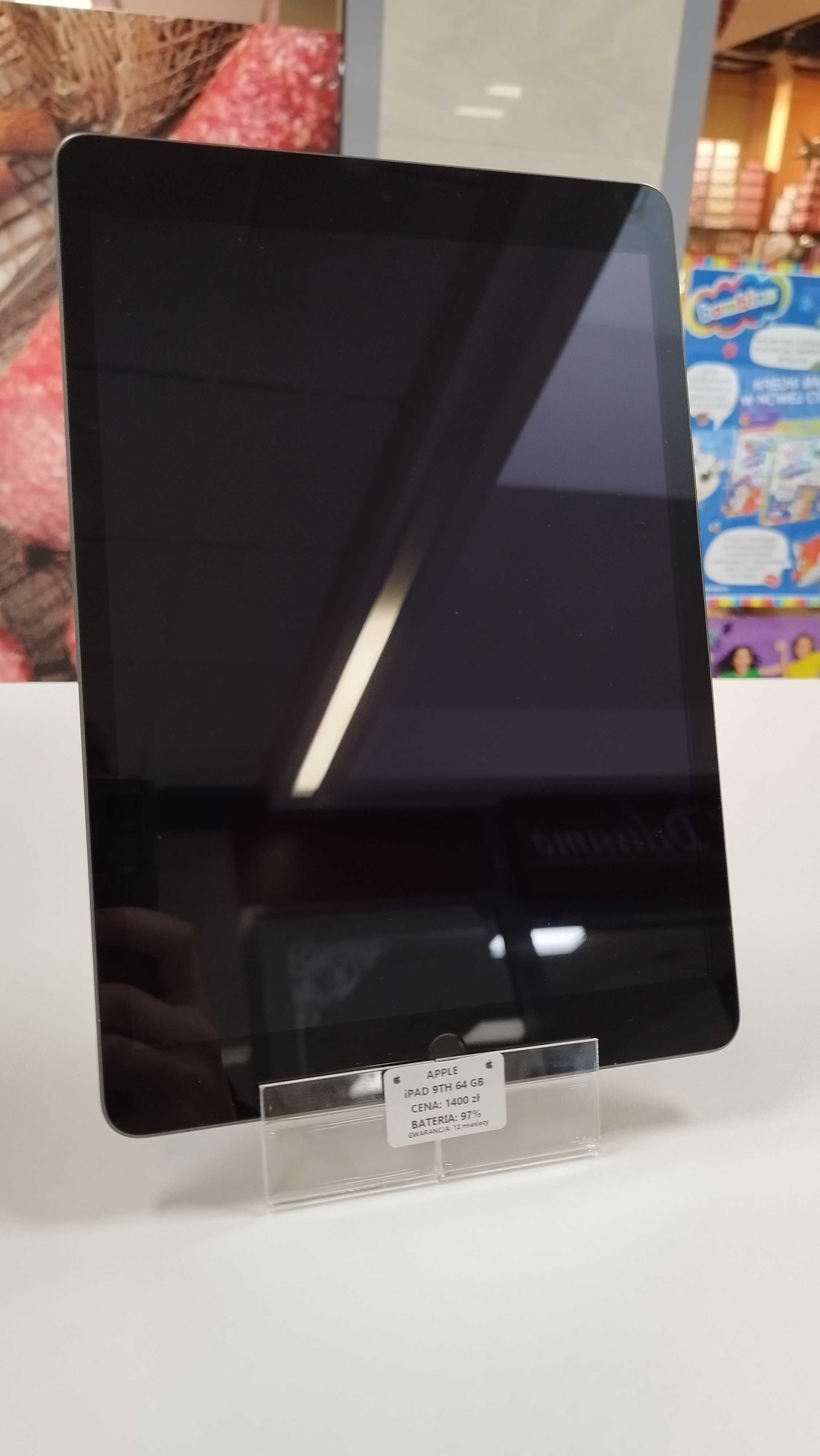 Tablet Apple IPad 9th gen 64GB. Bateria 97%