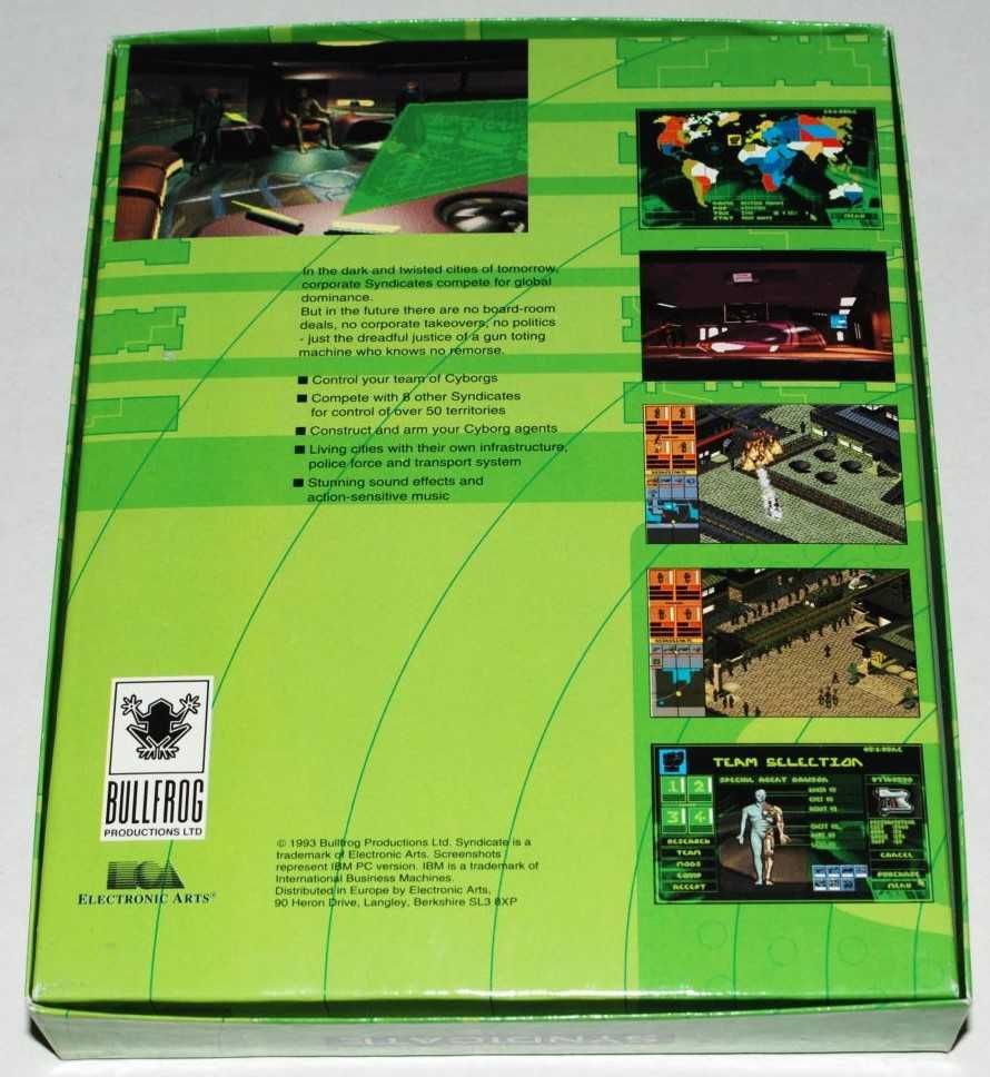 Syndicate - gra na komputer Amiga
