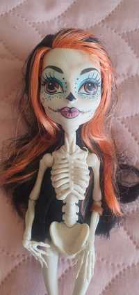 Monster High Skelita Calaveras lalka kosciotrup.