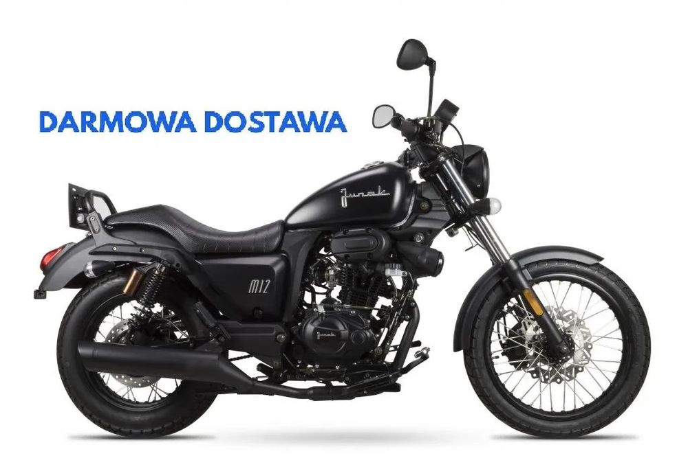 Junak M12 Motocykl Junak M12VINTAGE 125cm ABS -Transport POLSA GRATIS! RATY 0%!