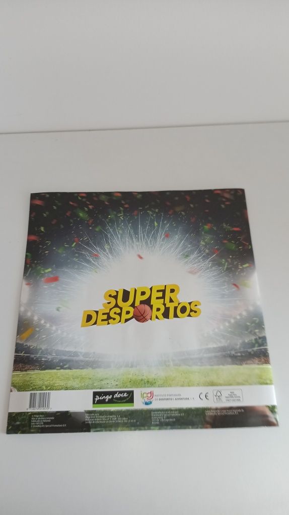 Caderneta super desportos