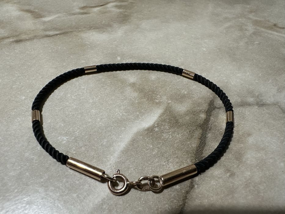 Браслет с золотом 585 проба