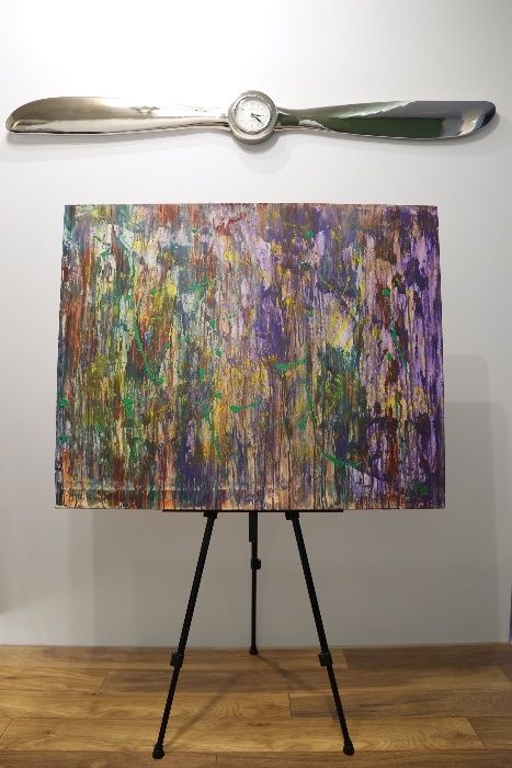 Продам Картину 80/100, большая, абстракция в интерьер, яркая