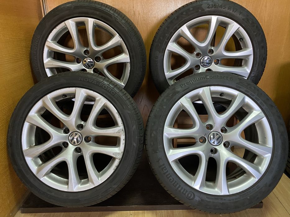 Jantes 17 VW Originais com Pneus 235/45/17