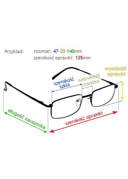 NOWE Okulary oprawki czarne metalowe ENZO COLINI 13002 C8