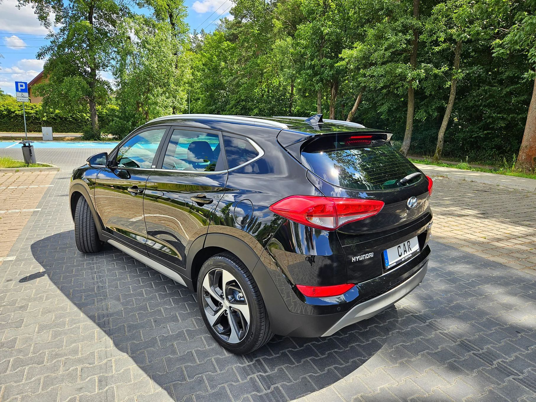 Hyundai Tucson 1.6 Turbo Automat Napęd 4x4 Full Ledy Serwis Hak Śliczny