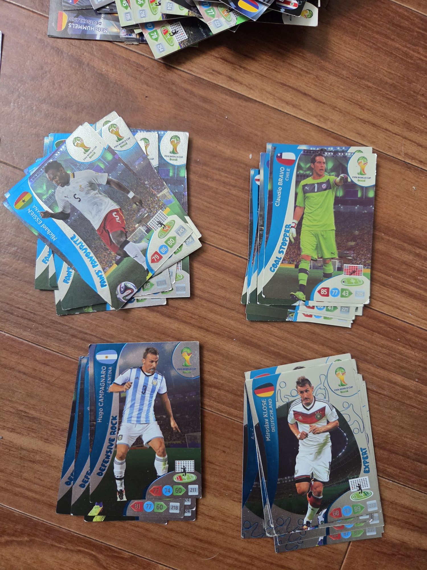 Karty Panini Fifa 2014 World Cup Brasil 235 sztuk