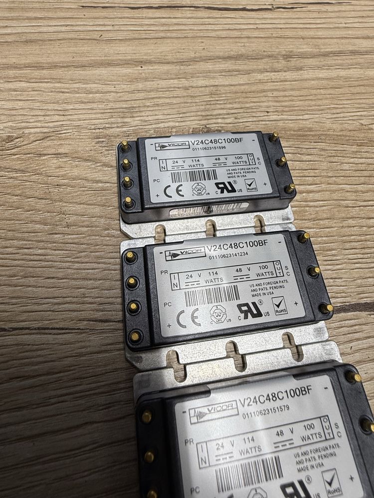 Конвертор Vicor V24C48C100BF DC-DC Converter 24V-48V 100W made in USA