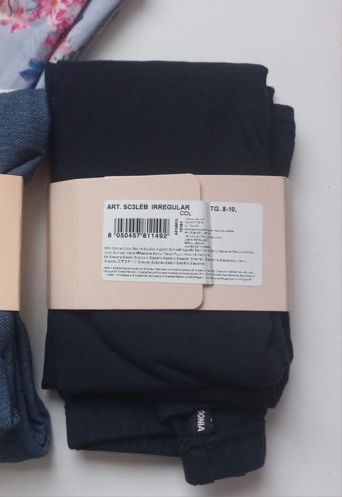 Calzedonia legginsy rozmiar 9-10 lat  4 pary