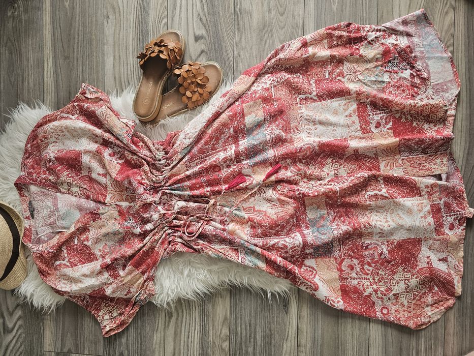 Oryginalna Sukienka boho rozm. 44, piękna