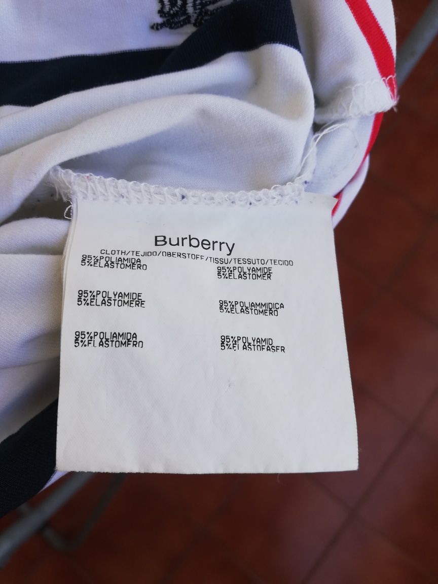 T-shirt Sem Manga, marca Burberry