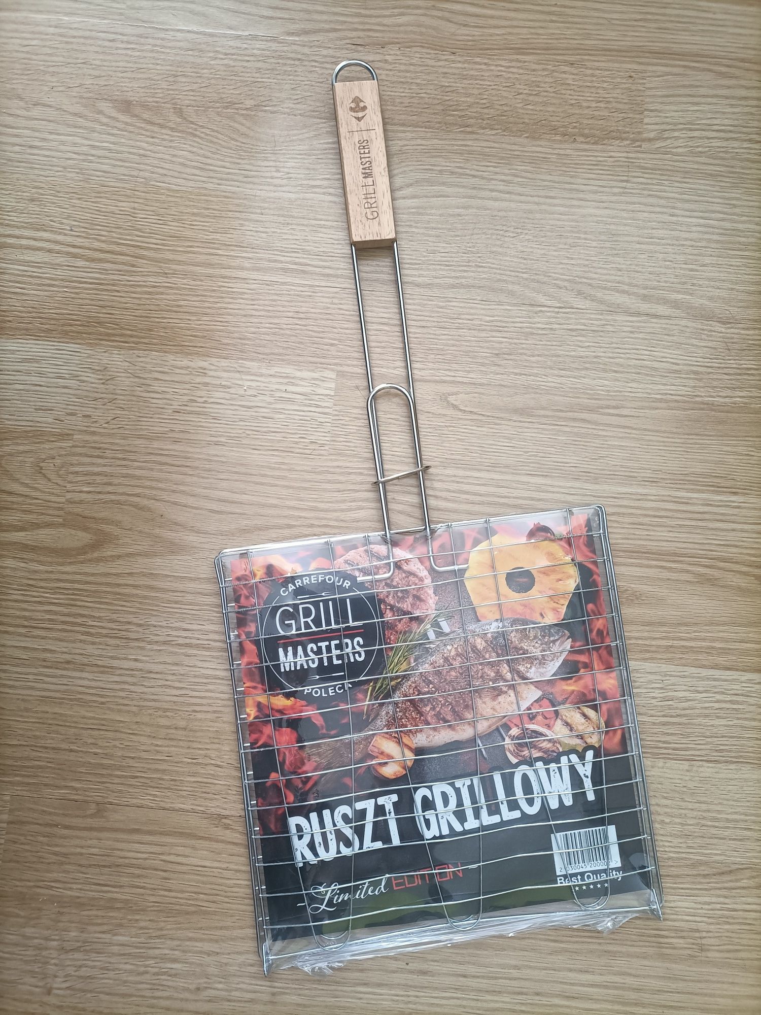 Ruszt grillowy z rączką