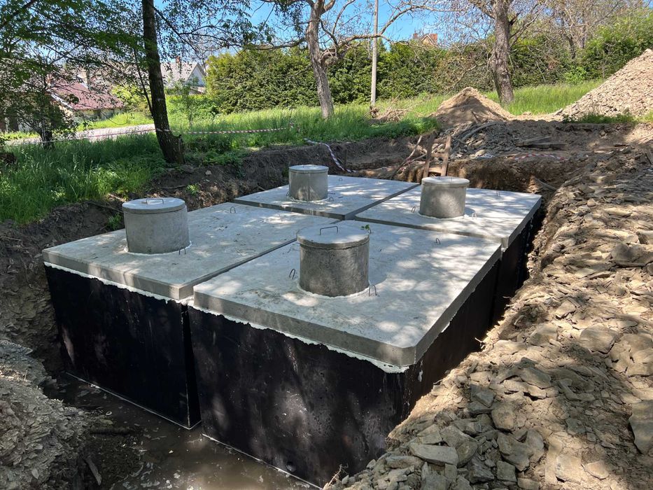 Szambo betonowe 12m³ - Zbiornik na deszczówkę od 4 do 13m³ - GWARANCJA