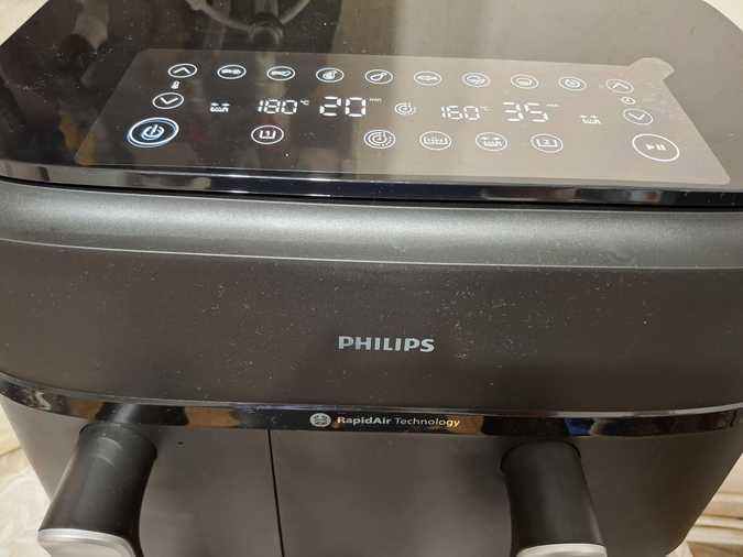 Мультипіч Philips Ovi Dual Basket AirFryer NA351/00 9L