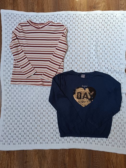 Zestaw ubrań dla dziewczynki 122